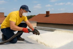 عزل اسطح فوم لمنع التسربات نهائيا