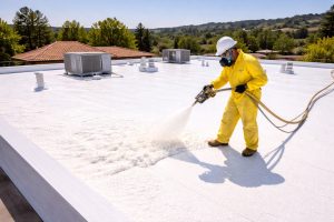 عزل فوم بمواد جيدة للسطح