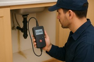 كشف تسرب المياه الكتروني